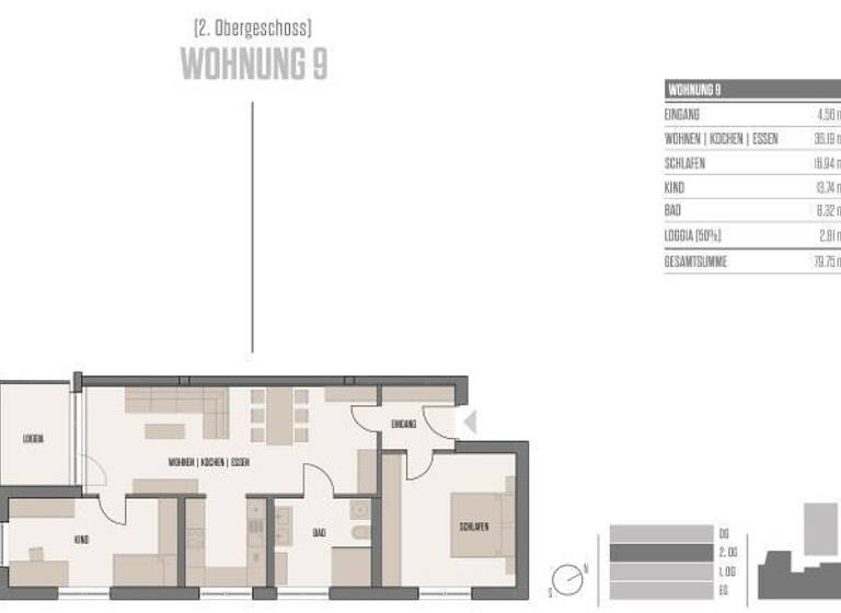 Wohnung zur Miete 880 € 3 Zimmer 80 m²<br/>Wohnfläche Stadtplatz 14 Viechtach Viechtach 94234