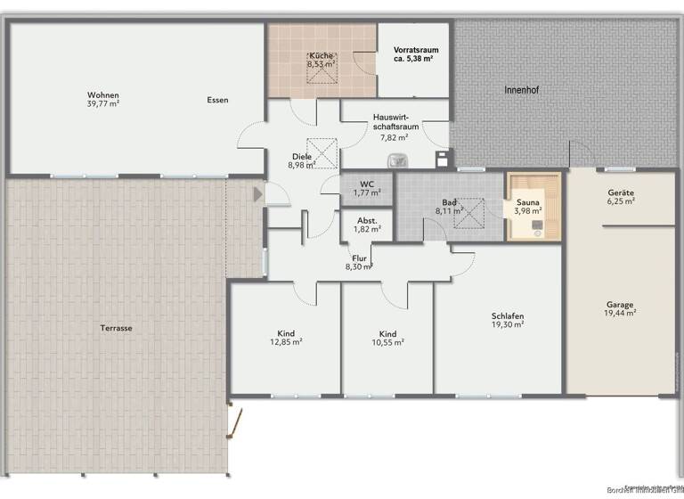 Bungalow zum Kauf provisionsfrei 275.000 € 4 Zimmer 137,2 m² 427 m² Grundstück Glückstadt 25348