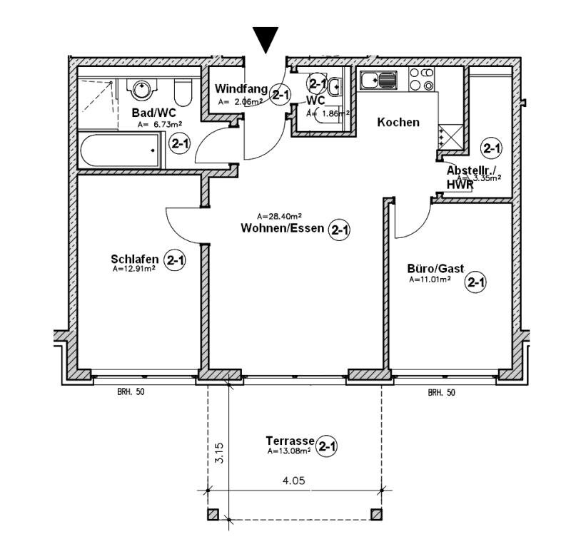 Wohnung zur Miete 860 € 3 Zimmer 73 m²<br/>Wohnfläche ab sofort<br/>Verfügbarkeit Papenburg - Untenende Papenburg 26871