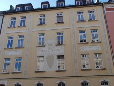 Wohnung zur Miete 320 € 2 Zimmer 46 m² Dachgeschoss, 5. Geschoss Darwinstraße 6 Debschwitz Gera 07548