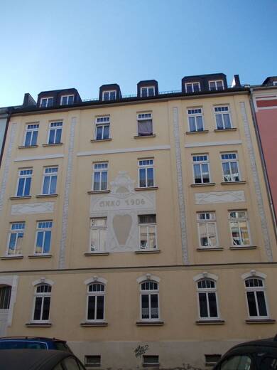 Wohnung zur Miete 320 € 2 Zimmer 46 m² Dachgeschoss, 5. Geschoss Darwinstraße 6 Debschwitz 2 Gera 07548