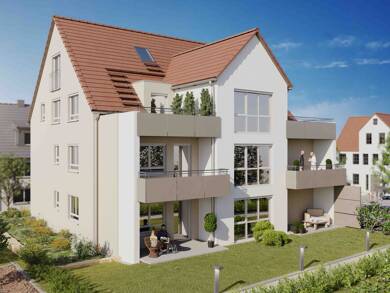 Immobilie zum Kauf - Erstbezug provisionsfrei als Kapitalanlage geeignet 3 Zimmer 78 m² Freudental 74392