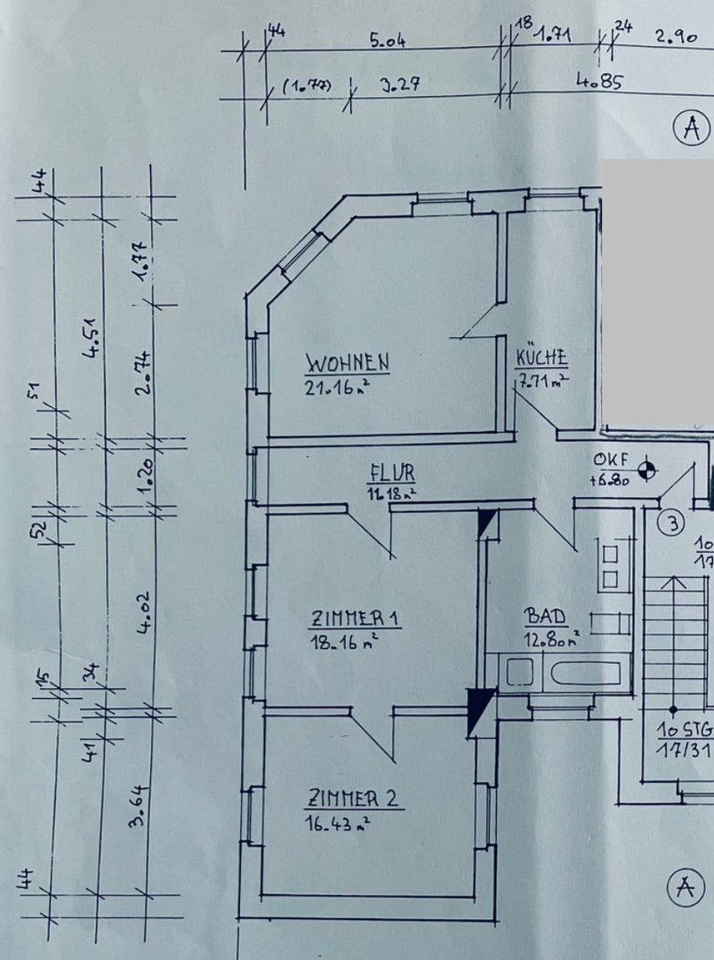 Wohnung zum Kauf provisionsfrei 135.000 € 3 Zimmer 88 m²<br/>Wohnfläche 2.<br/>Geschoss Langerfelder Str. 106 Rauental Wuppertal 42389