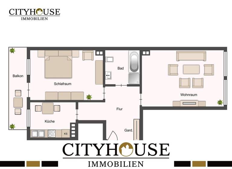 Wohnung zum Kauf 349.000 € 2 Zimmer 63 m² 3. Geschoss Neustadt-Nord Köln 50668