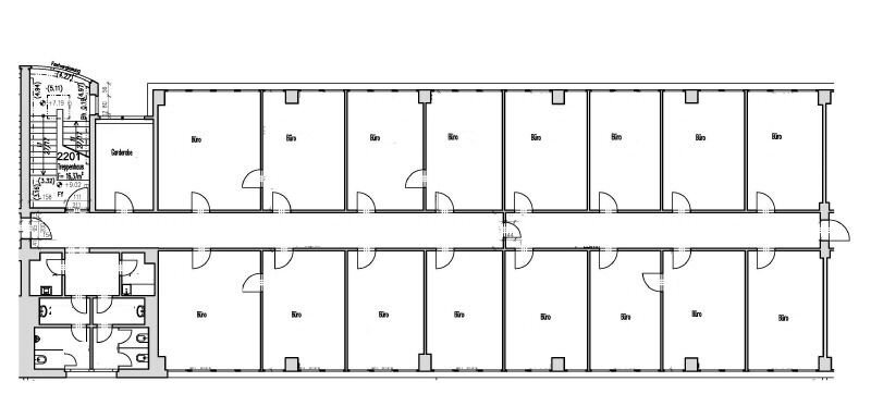 Büro-/Praxisfläche zur Miete provisionsfrei 3,50 € 2.525 m²<br/>Bürofläche ab 420 m²<br/>Teilbarkeit Sporbitz Dresden 01259