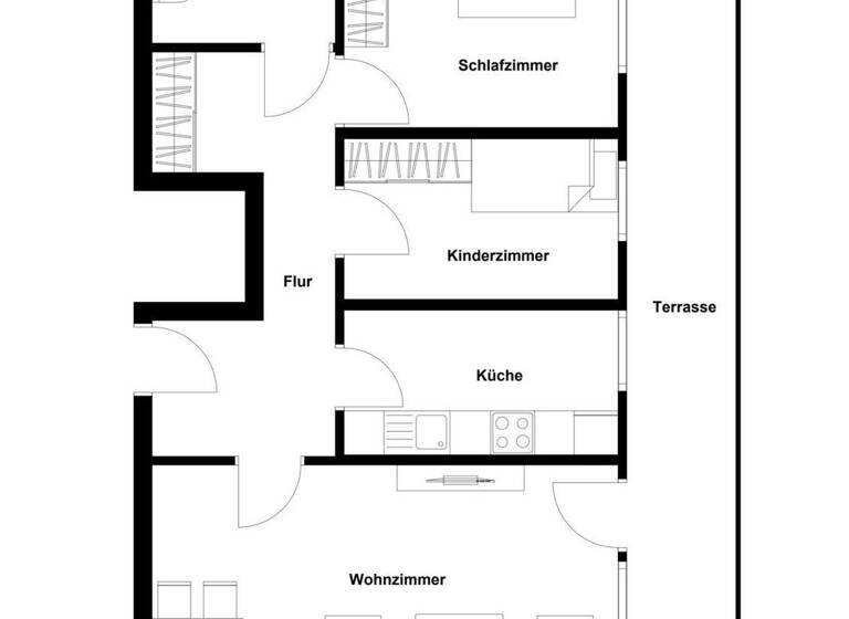 Wohnung zum Kauf 223.000 € 3 Zimmer 79,7 m² Altenhagen Bielefeld 33729