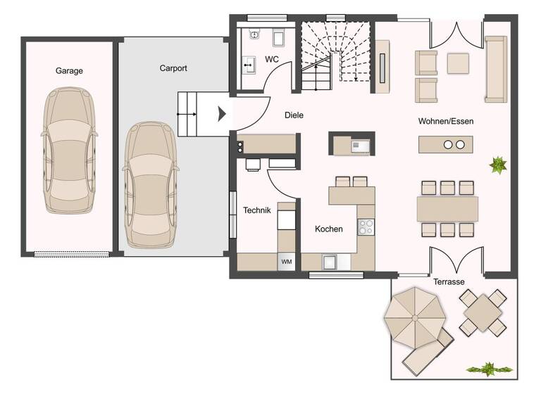 Doppelhaushälfte zum Kauf 479.000 € 4 Zimmer 126 m² 478,3 m² Grundstück frei ab sofort Lanzendorf Himmelkron 95502