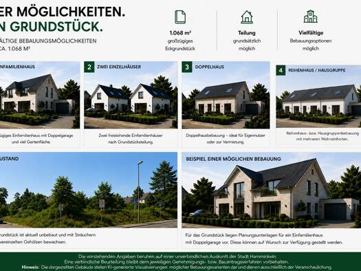 Grundstück zum Kauf 247.000 € 1.068 m² Grundstück Hamminkeln 46499