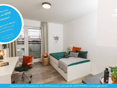 Wohnung zur Miete 540 € 1 Zimmer 23,1 m² 5. Geschoss frei ab sofort Schulenburger Landstraße 114 Hainholz Hannover 30165
