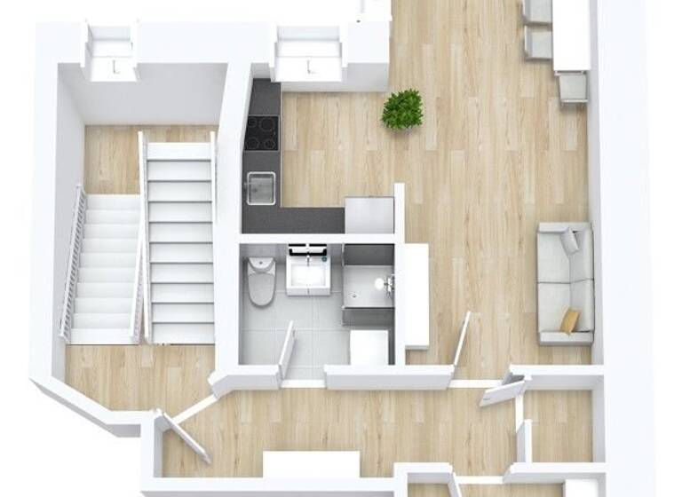Wohnung zur Miete Wohnen auf Zeit 1.600 € 3 Zimmer 62 m²<br/>Wohnfläche Weststadt Karlsruhe 76135