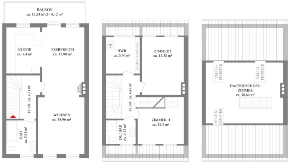 Wohnung zur Miete 800 € 4 Zimmer 120 m²<br/>Wohnfläche ab sofort<br/>Verfügbarkeit Prager Str. Radio Bremen Bremen 28211