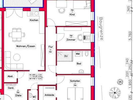 Wohnung zum Kauf provisionsfrei 649.800 € 4 Zimmer 111 m² frei ab sofort Rust 77977