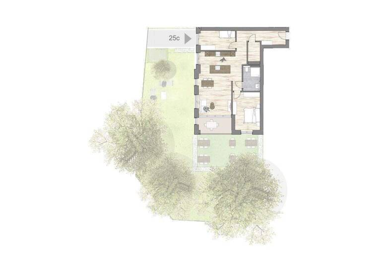 Wohnung zum Kauf - Erstbezug provisionsfrei 426.000 € 3 Zimmer 92 m² 1. Geschoss Windmühlenweg 25 c Soest 59494