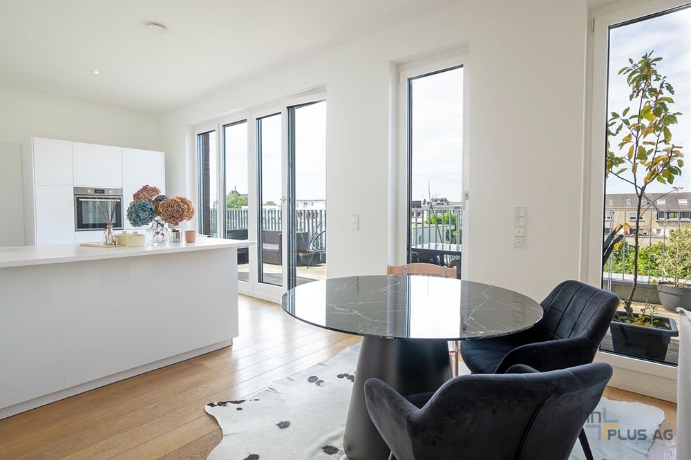 Penthouse zum Kauf 939.450 € 4 Zimmer 128 m²<br/>Wohnfläche 4.<br/>Geschoss Flehe Düsseldorf Flehe 40223