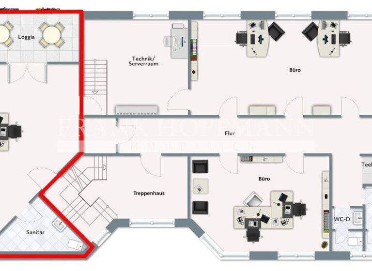 Bürofläche zur Miete 7,12 € 75 m² Bürofläche Henstedt-Ulzburg 24558