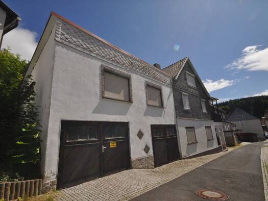 Haus zum Kauf 85.000 € 7 Zimmer 157 m² 1.515 m² Grundstück Hirschbach Schleusingen 98553