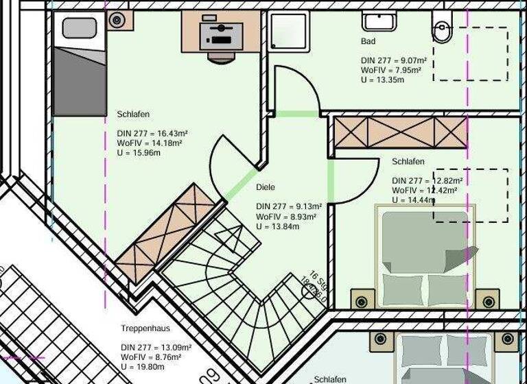 Maisonette zum Kauf - Erstbezug 305.000 € 3 Zimmer 96,9 m² frei ab 01.07.2026 Bingum Leer (Ostfriesland) / Bingum 26789