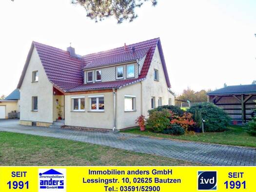 Einfamilienhaus zum Kauf 265.000 € 6 Zimmer 128 m² 4.580 m² Grundstück Bautzen 02625