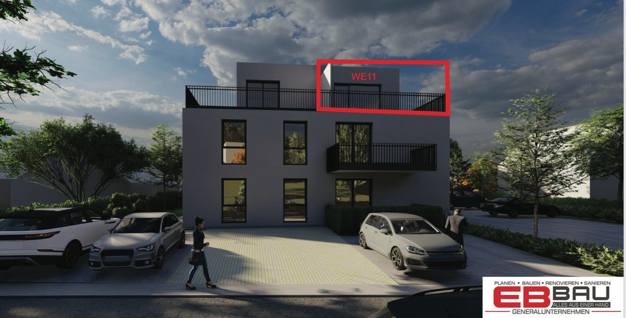 Wohnung zum Kauf - Erstbezug provisionsfrei 317.500 € 2 Zimmer 60,6 m² Dachgeschoss, 2. Geschoss frei ab sofort Saarstraße Konz Konz 54329