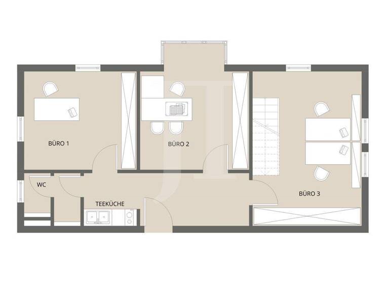 Bürofläche zur Miete provisionsfrei 760 € 5 Zimmer 88,3 m² Bürofläche Dürrmenz Mühlacker 75417
