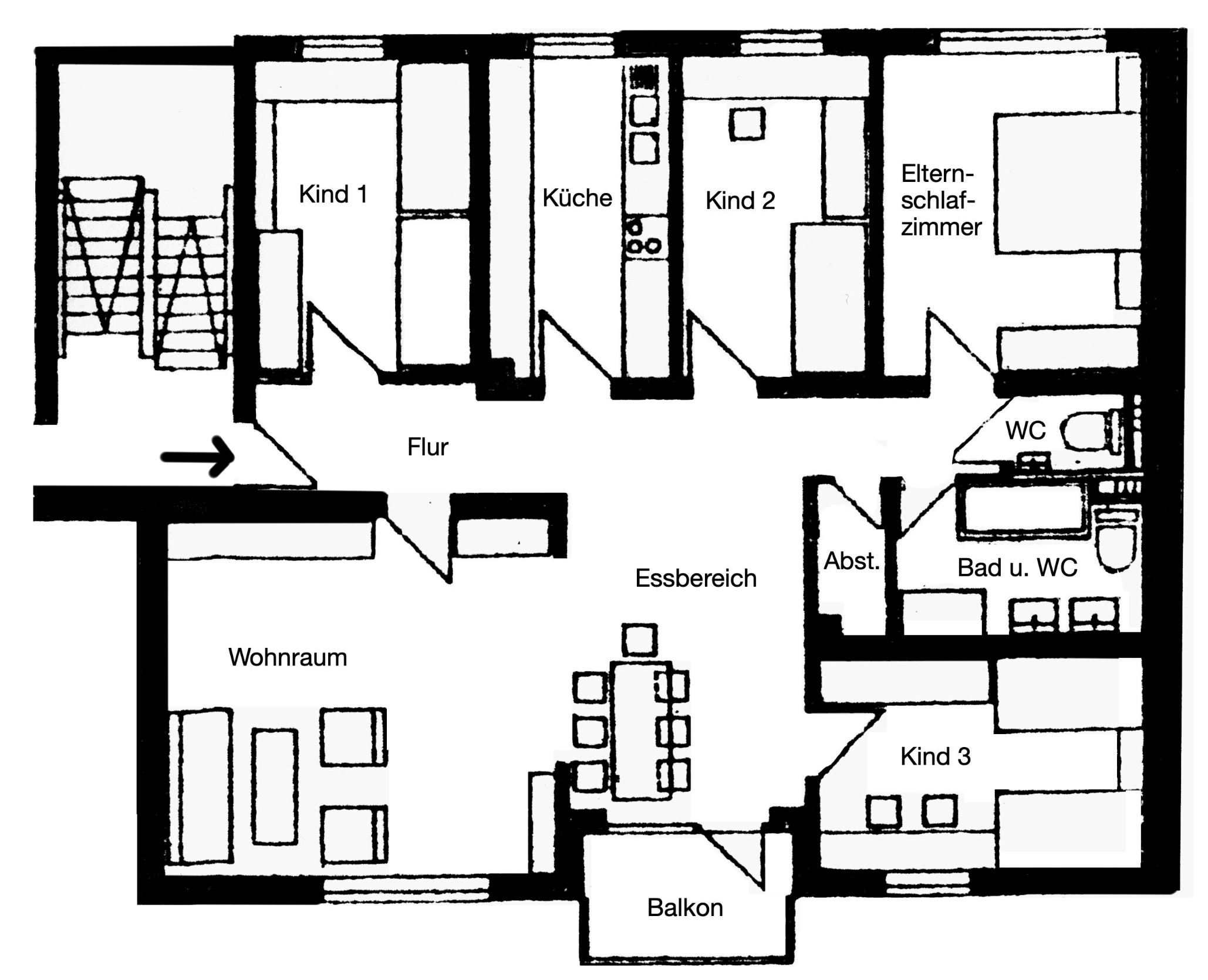 Wohnung zum Kauf 499.000 € 5,5 Zimmer 125 m²<br/>Wohnfläche 1.<br/>Geschoss ab sofort<br/>Verfügbarkeit Schwanheim Frankfurt am Main 60529