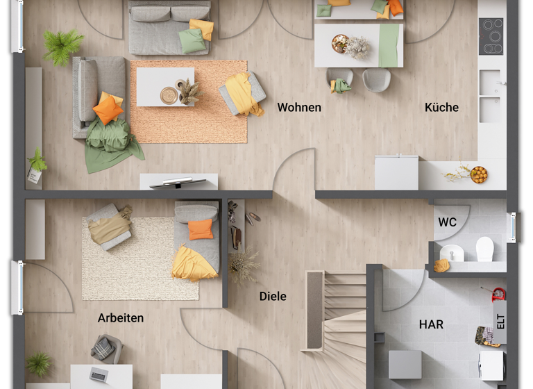 Stadthaus zum Kauf provisionsfrei 579.110 € 5 Zimmer 152 m² 555 m² Grundstück Zeuthen 15738