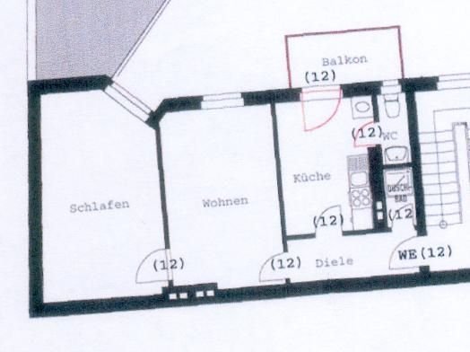 Wohnung zur Miete 378 € 3 Zimmer 54 m²<br/>Wohnfläche EG<br/>Geschoss ab sofort<br/>Verfügbarkeit Schifferstraße 12 Hohepfortestraße Magdeburg 39106