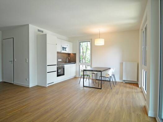 Wohnung zur Miete 1.059 € 2 Zimmer 53 m² EG frei ab sofort Karlshorst Lichtenberg 10318