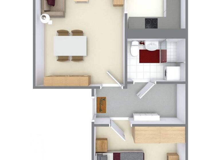 Wohnung zur Miete 302 € 2 Zimmer 56,6 m² 5. Geschoss Heilige-Grab-Str. 56d Innenstadt Görlitz 02828