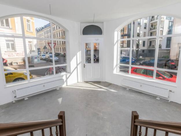 Laden zum Kauf provisionsfrei 155.000 € 1 Zimmer 45 m² Verkaufsfläche Plagwitz Leipzig 04229