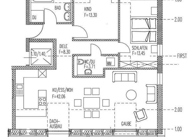 Wohnung zum Kauf provisionsfrei 900.522 € 4 Zimmer 91,9 m² 2. Geschoss Unterhaching 82008