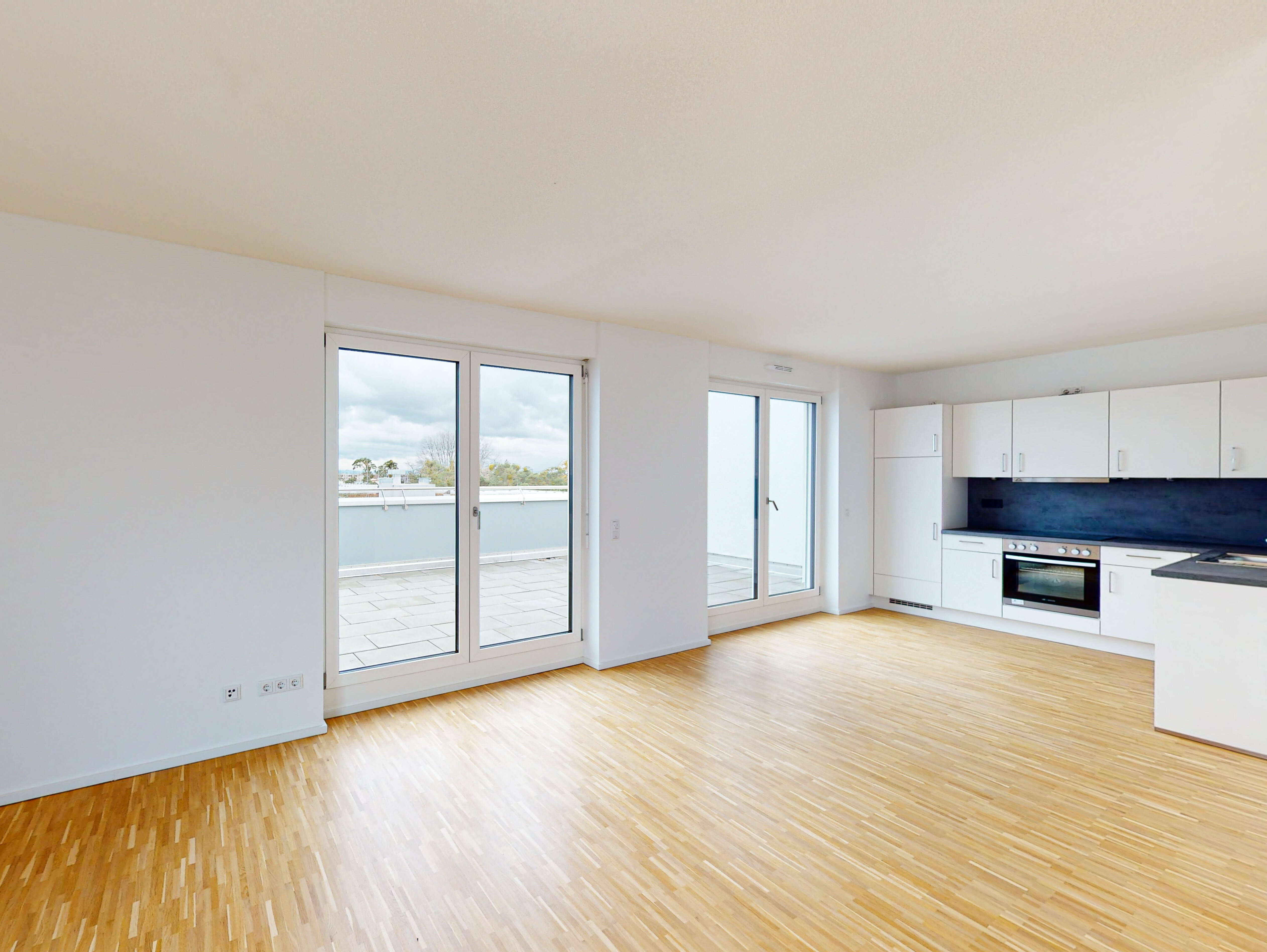 Penthouse zur Miete 1.685 € 3 Zimmer 120,4 m²<br/>Wohnfläche 4.<br/>Geschoss 01.01.2025<br/>Verfügbarkeit George-Sullivan-Ring 42 Kaefertal - Nordost Mannheim 68309