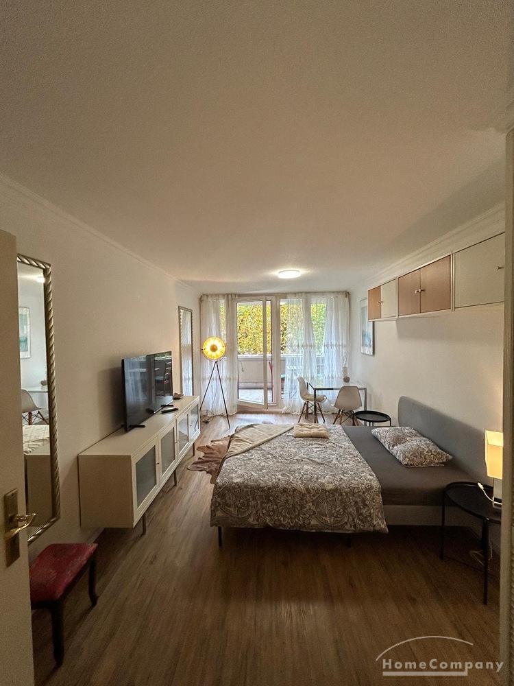 Wohnung zur Miete Wohnen auf Zeit 1.490 € 1 Zimmer 28 m²<br/>Wohnfläche ab sofort<br/>Verfügbarkeit Münchener Freiheit München 80802