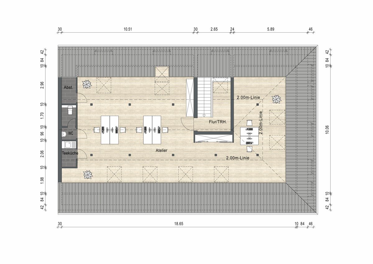 Bürogebäude zum Kauf 249.000 € 2 Zimmer 98 m²<br/>Bürofläche Schloß Rheydt Mönchengladbach 41238