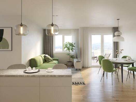 Wohnung zum Kauf provisionsfrei 265.174 € 2 Zimmer 55,8 m² 1. Geschoss frei ab sofort Schiefling am See 9535