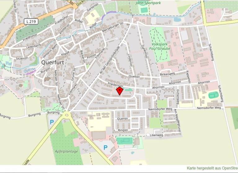 Wohnung zum Kauf 50.000 € 3 Zimmer 58,5 m²<br/>Wohnfläche Dachgeschoss<br/>Geschoss Konrad-von-Querfurt-Straße 19 Querfurt Querfurt 06268