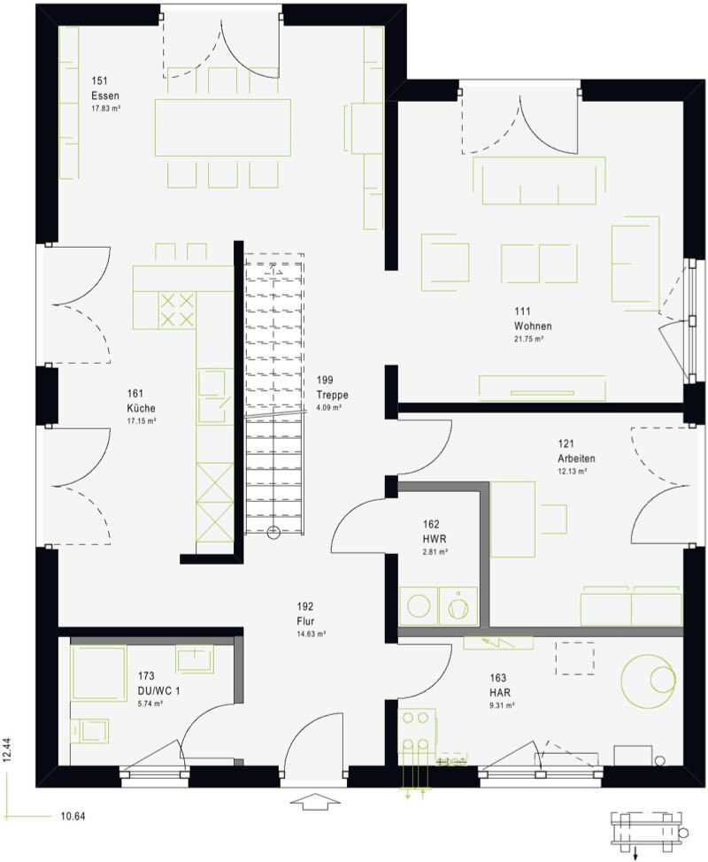 Einfamilienhaus zum Kauf provisionsfrei 440.028 € 7 Zimmer 197 m²<br/>Wohnfläche 394 m²<br/>Grundstück Schaffhausen Wadgassen 66787