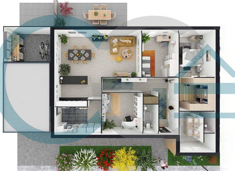 Doppelhaushälfte zum Kauf - Erstbezug 395.000 € 4,5 Zimmer 113 m² 476 m² Grundstück Landesbergen 31628