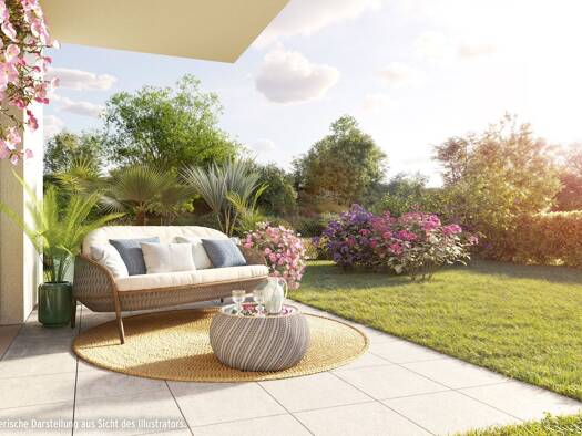 Terrassenwohnung zum Kauf - Erstbezug 406.900 € 2 Zimmer 46,8 m² Unterschleißheim Unterschleißheim 85716
