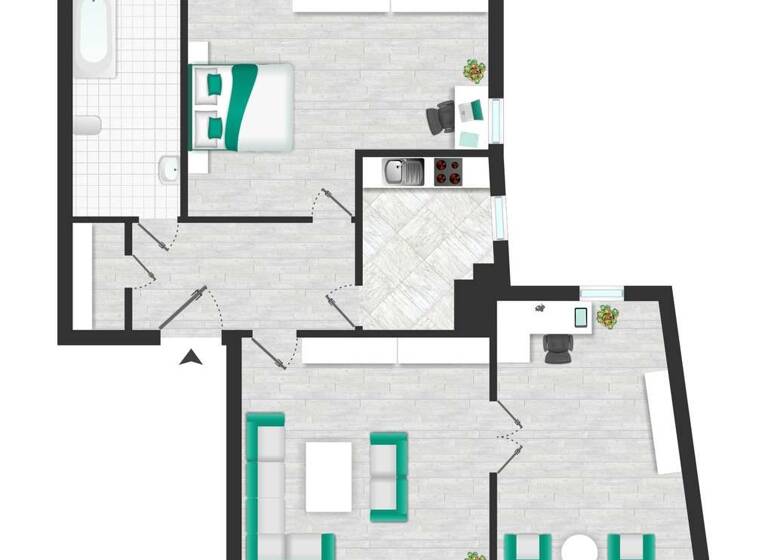 Wohnung zur Miete 1.300 € 3 Zimmer 80 m² 5. Geschoss frei ab 01.05.2026 Bahnhofsvorstadt Bremen 28195