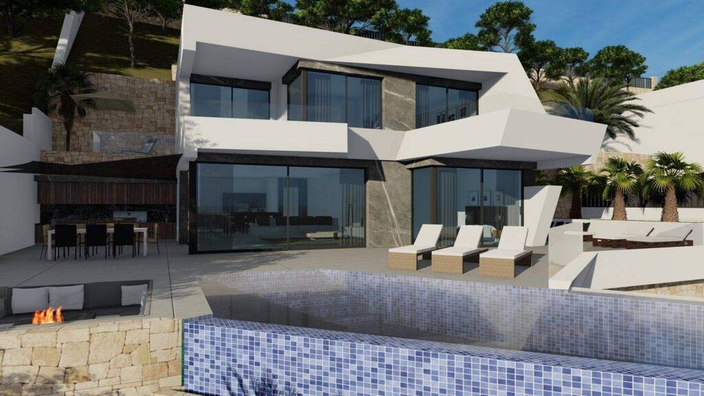 Doppelhaushälfte zum Kauf provisionsfrei 1.690.000 € 4 Zimmer 489 m² 770 m² Grundstück Calpe