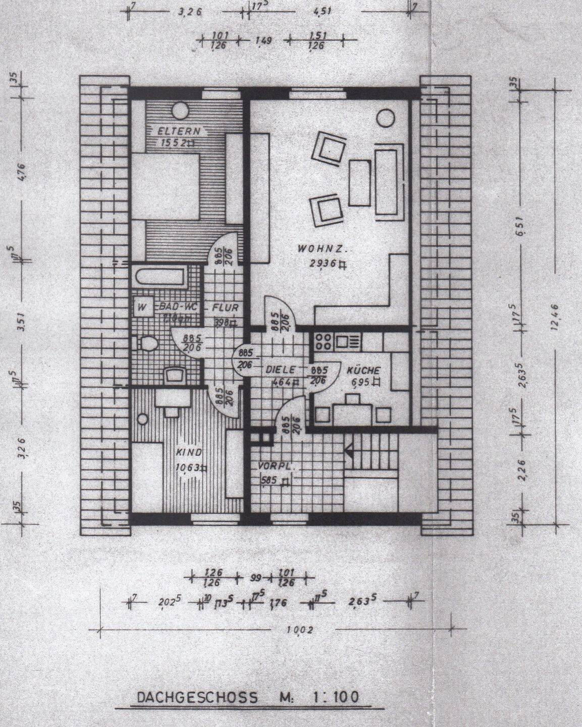 Immobilie in Cloppenburg - 3-Familienhaus im Blumenviertel als Kapitalanlage zu verkaufen. - Bild 3