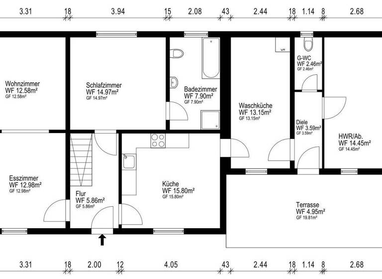 Einfamilienhaus zum Kauf 199.000 € 5 Zimmer 151 m² 600 m² Grundstück frei ab 01.08.2026 Esterwegen 26897