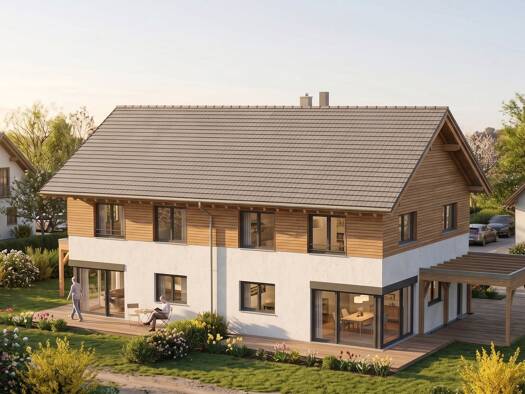 Doppelhaushälfte zum Kauf provisionsfrei 849.000 € 5 Zimmer 114,5 m² 301,7 m² Grundstück Bruckmühl Bruckmühl 83052