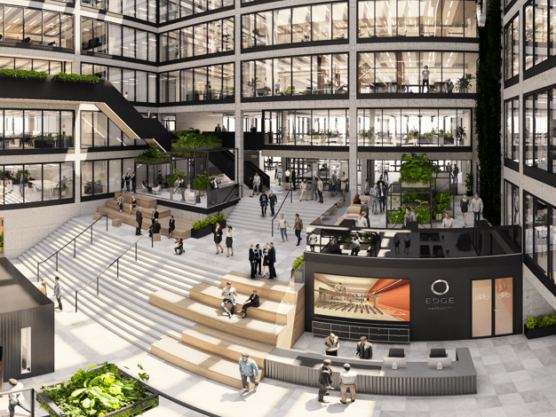 Bürofläche zur Miete provisionsfrei 42 m² Bürofläche teilbar ab 12 m² Amerigo-Vespucci-Platz 1 Rothenburgsort Hamburg 20457