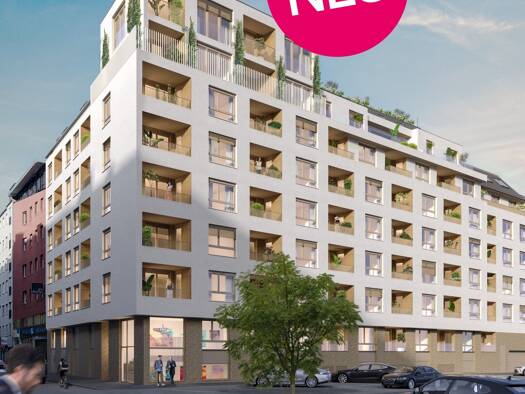 Wohnung zum Kauf - Erstbezug 549.900 € 4 Zimmer 80,6 m² 6. Geschoss Gudrunstraße Favoriten 1100