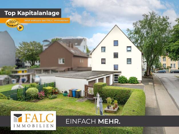 Mehrfamilienhaus zum Kauf als Kapitalanlage geeignet 404.500 € 10 Zimmer 305,8 m² 458 m² Grundstück Haus-Horl-Straße 55 Dellwig Essen 45357