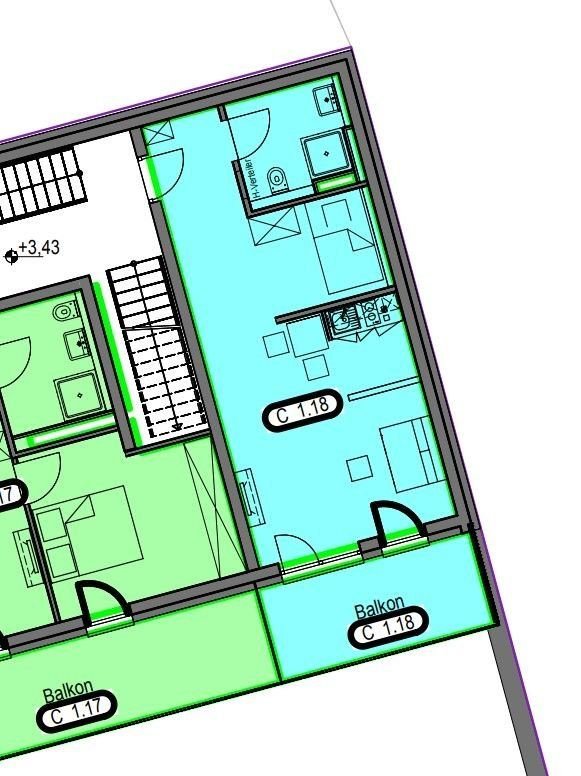 Wohnung zur Miete 700 € 1 Zimmer 45,1 m²<br/>Wohnfläche 1.<br/>Geschoss ab sofort<br/>Verfügbarkeit Adam-Klein-Straße 150 Eberhardshof Nürnberg 90431