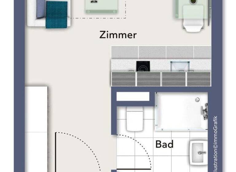 Studio zum Kauf 178.000 € 1 Zimmer 25,7 m² 2. Geschoss Sentrup Münster 48149