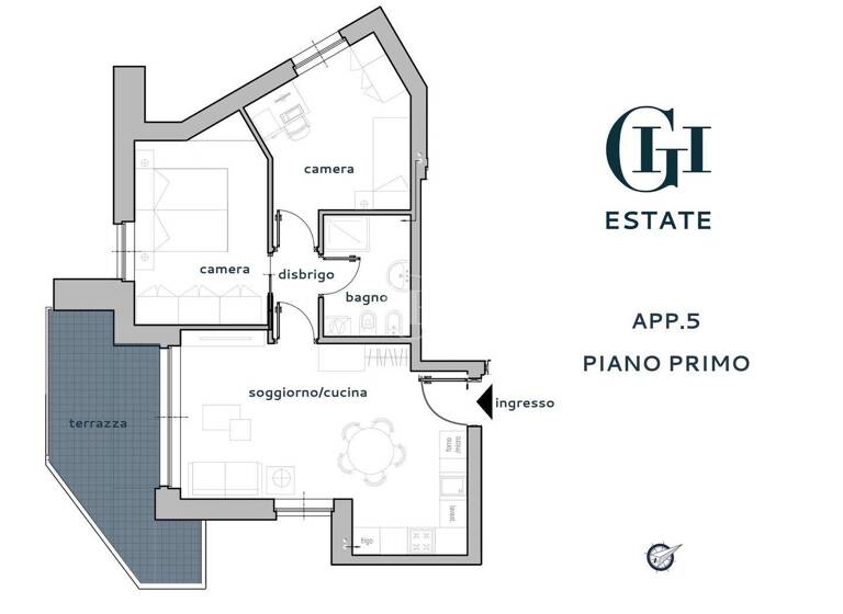 Wohnung zum Kauf 370.000 € 3 Zimmer 54 m² 1. Geschoss frei ab sofort Via Cauriol 3 Trento 38122